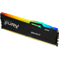 Kingston Fury Pamięć Kingston Fury Beast RGB, DDR5, 32 GB, 6000MHz, CL36 (KF560C36BBEA-32)