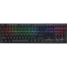Ducky Klawiatura Ducky Ducky One 2 Backlit PBT Gaming Tastatur, MX-Nature-White, RGB LED - schwarz