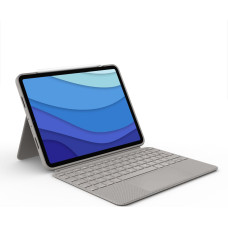 Logitech Logitech Combo Touch for iPad Pro 11-inch (1st, 2nd, and 3rd generation) Piaskowy Smart Connector Niemiecki
