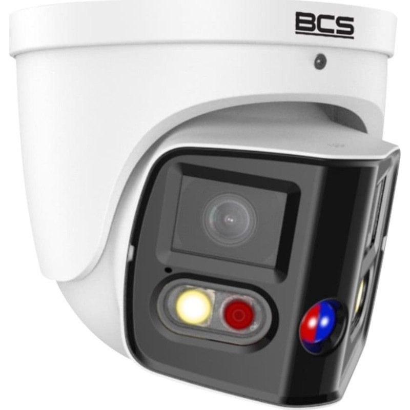 BCS Kamera IP kopułowa 8Mpx BCS-L-PEIP2X4FCR2L2-Ai1, NightColor, ADC, IR 25m, funkcje inteligentne