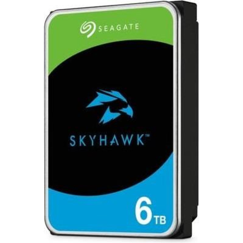 Seagate HDD|SEAGATE|SkyHawk|6TB|SATA|256 MB|5400 rpm|Discs/Heads 4/8|3,5