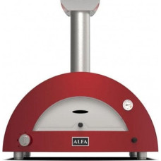 Alfa Forni Moderno 2 Pizze Hybrid-Pizzaofen Antique Red