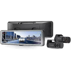 MIO „Mio MiVue R860WD“, vaizdo registratorius | GPS | „Wi-Fi“ | Priekinė ir galinė kameros sinchronizuotos įrašymui su netrukdomu vaizdu; 11,26 colio IPS jutiklinis ekranas su apsauga nuo akinimo; Atnaujinkite į „STARVIS 2“ technologiją, kad gautumėte aiš