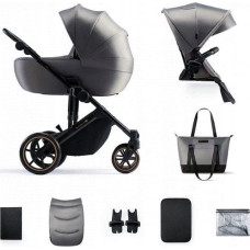 Kinderkraft Wózek KinderKraft KINDERKRAFT WÓZEK GŁĘBOKO-SPACEROWY PRIME 2 2W1 SZARY