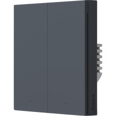 Aqara seinalüliti Smart Wall Switch H1 Double (with neutral), hall