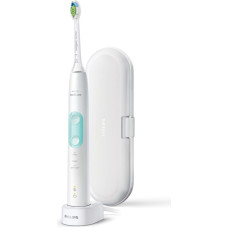 Philips 5100 series HX6857/28 electric toothbrush Adult Sonic toothbrush Mint colour, White