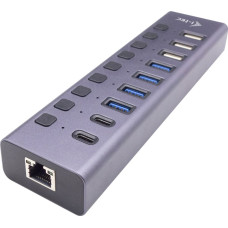 I-Tec HUB USB I-TEC Hub USB 3.0/USB-C 9 portów LAN + Power Adapter 60W