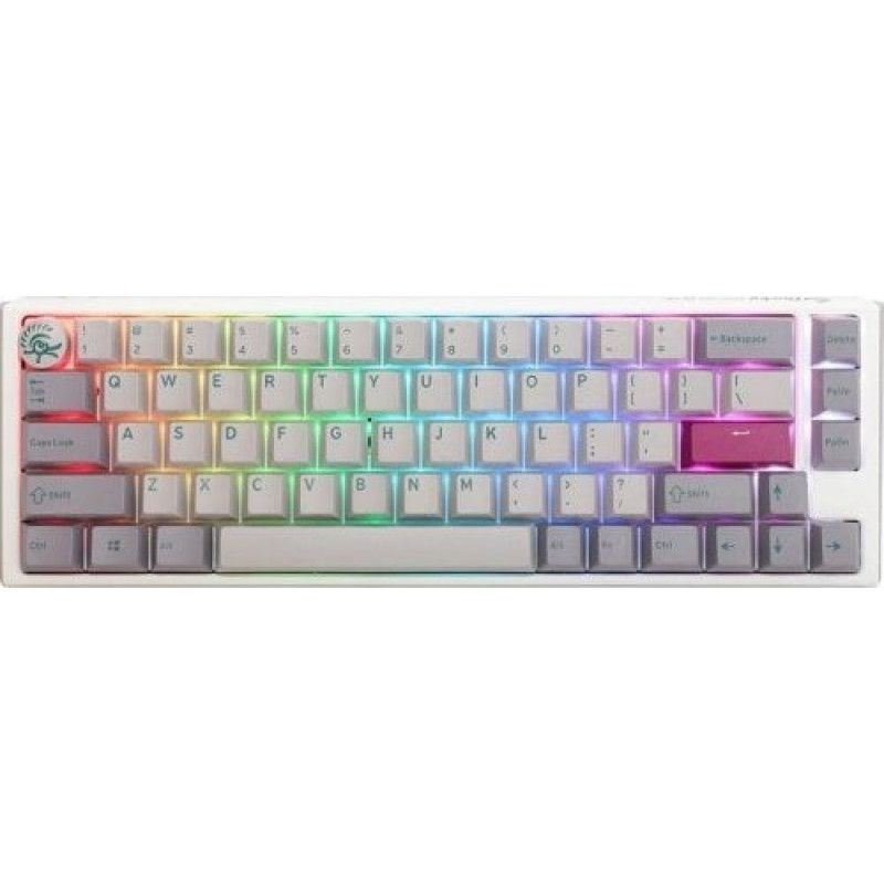 Ducky Klawiatura Ducky Ducky One 3 Mist Grey SF Gaming Tastatur, RGB LED - MX-Silent-Red