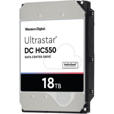 Western Digital Ultrastar HDD|WESTERN DIGITAL ULTRASTAR|Ultrastar DC HC550|WUH721818ALE6L4|18TB|SATA 3.0|512 MB|7200 rpm|3,5