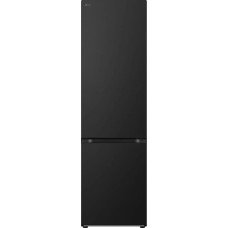 LG Lodówka LG LG | Refrigerator | GBV5240CEP | Energy efficiency class C | Free standing | Combi | Height 203 cm | No Frost system | Fridge net capacity 277 L | Freezer net capacity 110 L | Display | 35 dB | Matte Black