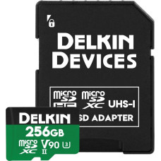 Delkin Karta Delkin Power 2000x MicroSDXC 256 GB UHS-II/U3 V90 (DDMSDG2000256)