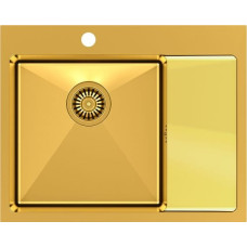 Quadron Zlewozmywak Quadron RUSSEL 116 SteelQ PVD złoty