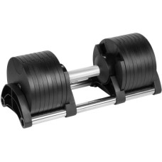 Rebel Active Čuguna regulējama automātiskā hantele 36 kg, 2 kg solis, REBEL ACTIVE (1 gab.)