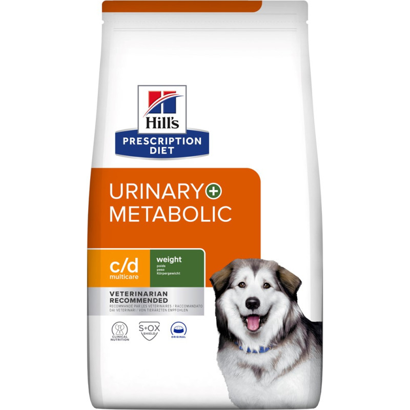 Hill's PRESCRIPTION DIET Canine c/d Multicare + Metabolic Dry dog food 12 kg