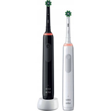 Oral-B Szczoteczka Oral-B Pro 3 3900 Duo 2 szt. White/Black