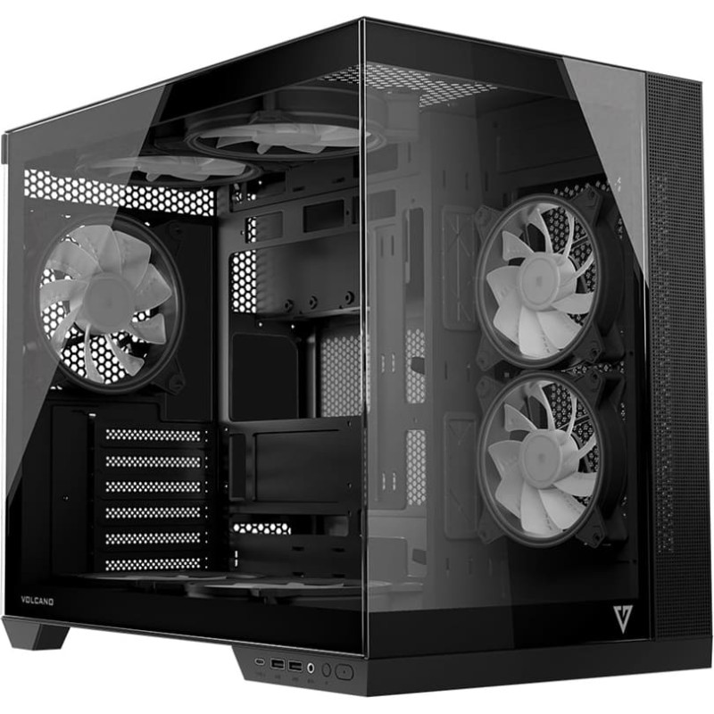 Modecom Computer case Volcano Panorama Midi grey