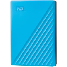 WD Dysk zewnętrzny HDD WD My Passport 4TB Niebieski (WDBPKJ0040BBL-WESN)