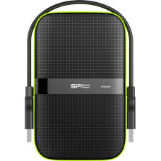 Silicon Power väline kõvaketas 2TB Armor A60, must/roheline