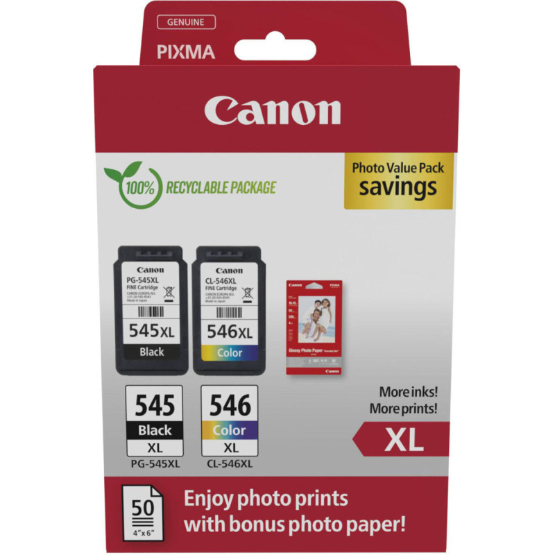 Canon tint PG-545 XL/CL-546XL Value Pack