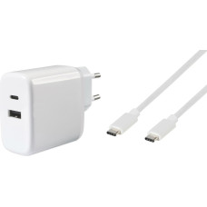 Vivanco laadija USB-C - USB-A 65W 1m (62773)