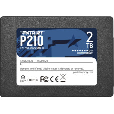 Patriot SSD|PATRIOT|P210|2TB|SATA 3.0|Write speed 430 MBytes/sec|Read speed 520 MBytes/sec|2,5