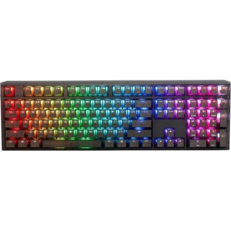 Ducky Klawiatura Ducky Ducky One 3 Aura Black Gaming Tastatur, RGB LED - MX-Speed-Silver (US)