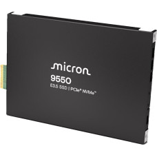 Micron 9550 PRO - SSD - Enterprise, Read Intensive - verschlusselt - 15.36 TB - intern - E3.S (E3.S) - PCI Express 5.0 x4 (NVMe) - 256-Bit-AES - TCG Opal Encryption 2.0, Self-Encrypting Drive (SED) - TAA-konform