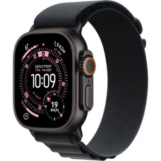 Apple Smartwatch Apple Watch Ultra 3 GPS + Cellular 49mm Black Titanium / Alpine Loop M Czarny  (MF0V4QF/A)