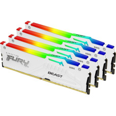 Kingston Fury Pamięć Kingston Fury Beast RGB, DDR5, 64 GB, 6000MHz, CL40 (KF560C40BWAK4-64)