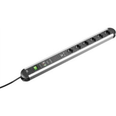 Bachmann Gniazdo BACHMANN PRIMO 6x uziemienie ochronne, pełna ochrona urządzenia, wyłącznik, ładowarka USB, 1,75 m