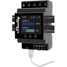 Shelly DIN Rail Smart Controller Shelly Pro Dual Cover PM with power metering