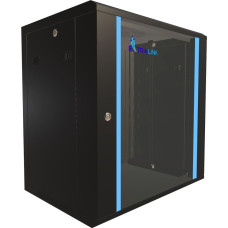 Extralink 12U 600x450 Czarna | Szafa rack | montowana na ścianie