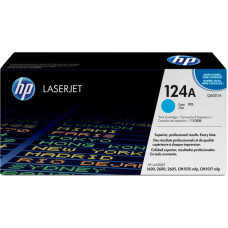 HP 124A Original LaserJet Tonerpatrone Cyan Q6001A