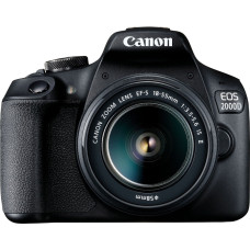 Canon EOS 2000D + 18-55mm IS II Kit, must