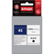 Activejet AH-45R Ink Cartridge (replacement for HP 45 51645A; Premium; 50 ml; black)