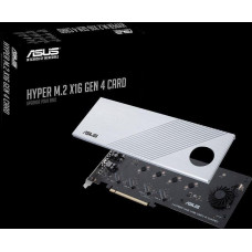 Asus Karta Hyper M.2x16 4 generacji (PCIe 4.0/3.0)