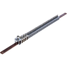 Legrand Szyna zbiorcza miedziana 12x4x455mm z zaciskami przyłączeniowymi (37302)