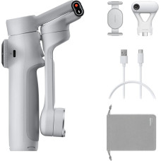 Insta360 Flow 2 AI Tracker Bundle Smartphone camera stabilizer Light grey