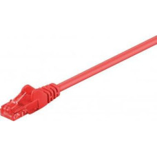 Goobay Wentronic Goobay CAT 6 Patch Cable, U/UTP, red, 10 m - CCA coppergemisch (68446)