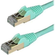 Startech Patchcord CAT6A, STP, 3m, błękitny (6ASPAT3MAQ)