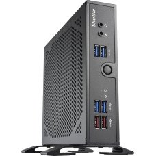 Shuttle Komputer Shuttle SHUTTLE Barebone XPC slim DS50U5 Intel Core i5-1335U 2xSODIMM DDR4 2xM.2 1xSATA 1xHDMI 1xDP 1xVGA Black
