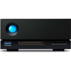 Lacie Dysk zewnętrzny HDD LaCie 1big Dock 10TB Czarny (STHS10000800)