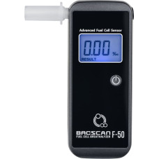 Bacscan F-50 alcohol tester 0 - 4% Black