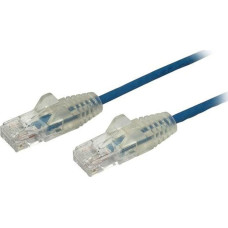 Startech STARTECH.COM 1m Cat6-Kabel - Schlankes Cat6-Patchkabel - Blau - Snagless-RJ45-Steckverbinder - LSZH - 28 AWG Kupferdraht