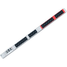 Bachmann Listwa zasilająca Bachmann 20 gniazd 3 m srebrna (800.0119)