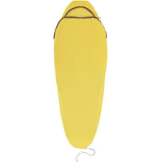 Sea To Summit Reactor Sleeping Bag Liner - Mummy W/ Drawcord- compact- yellow