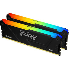 Kingston Technology FURY 16GB 3600MT/s DDR4 CL17 DIMM (Kit of 2) Beast RGB