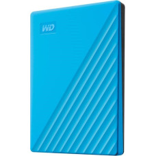 WD Dysk zewnętrzny HDD WD My Passport 2TB Niebieski (WDBYVG0020BBL-WESN)