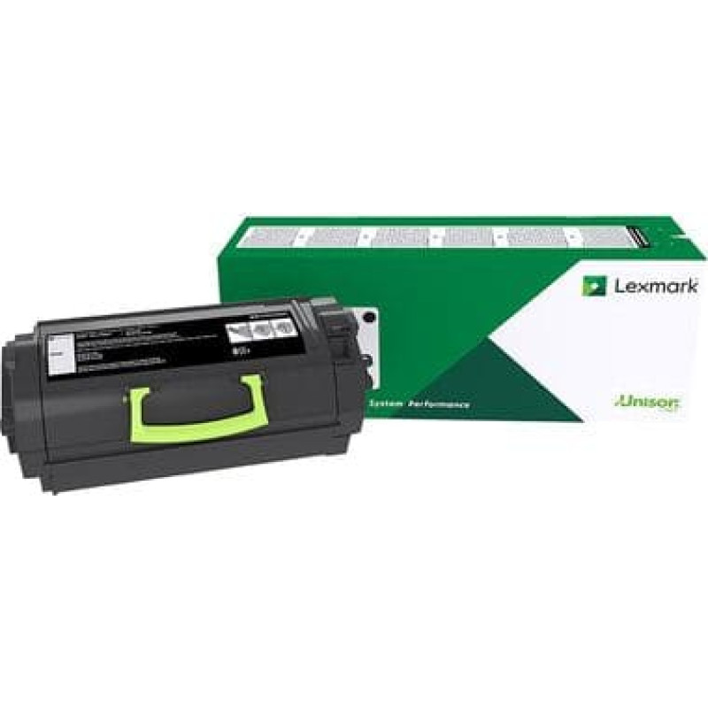 Lexmark Toner Lexmark 53B2H00 Black Oryginał  (53B2H00)