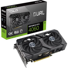 Asus Karta graficzna Asus Dual GeForce RTX 4060 EVO OC 8GB GDDR6 (DUAL-RTX4060-08G-EVO)